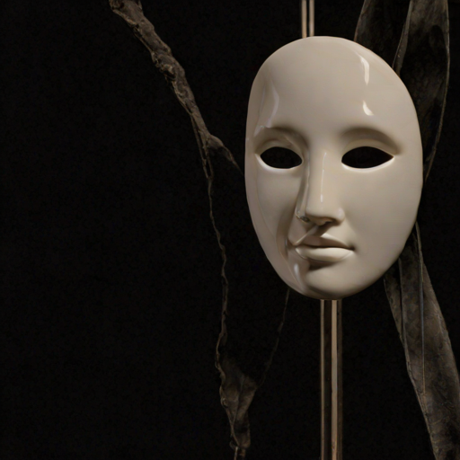 Porcelain mask at Stem feature strength 10